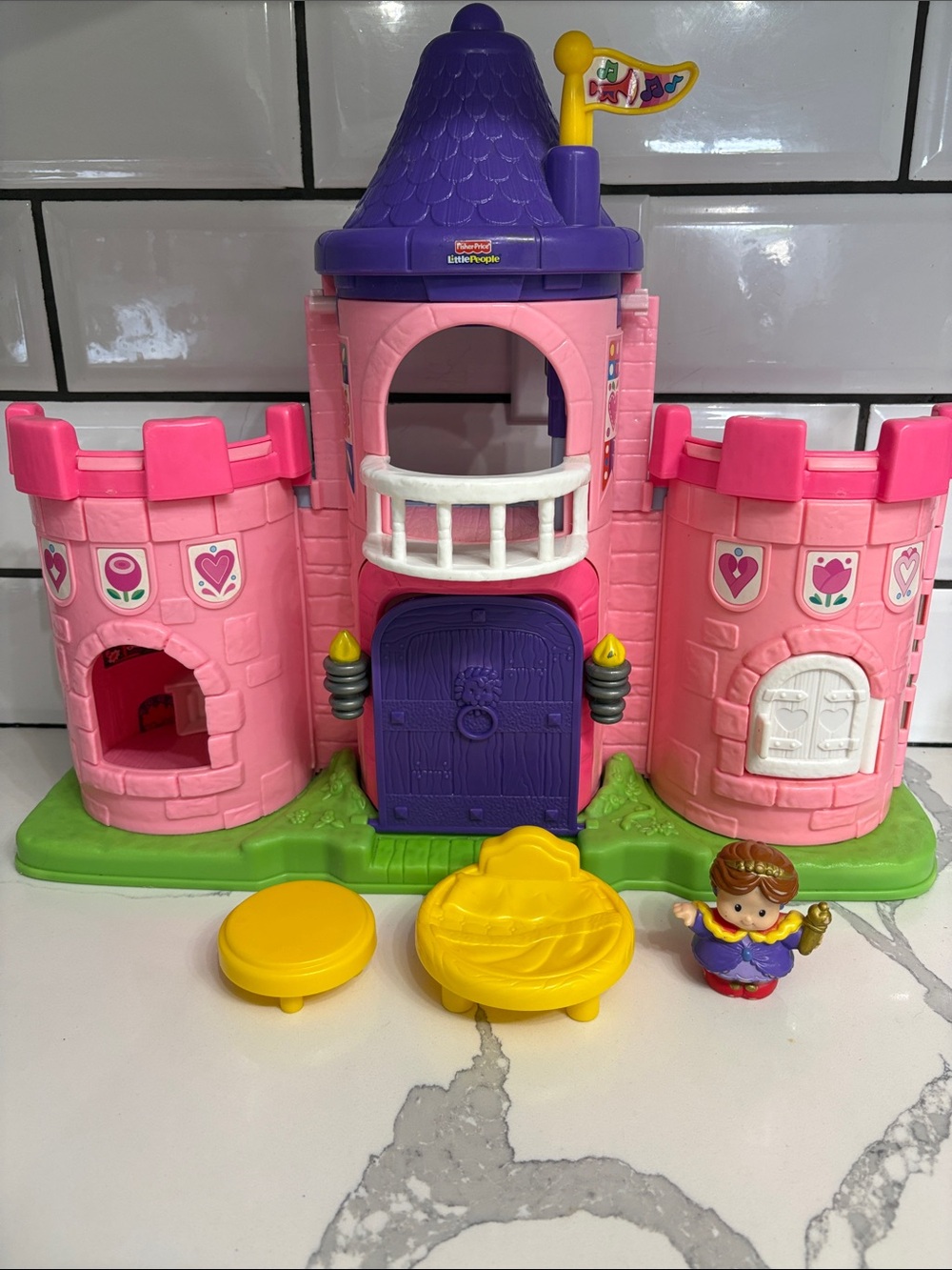 Little People Lil Kingdom Pink Castle 2004